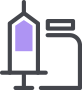 Icon for placenta injection that provides antioxidant and anti-aging effects